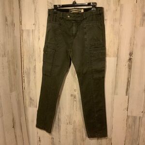 Cargo style khaki pants
